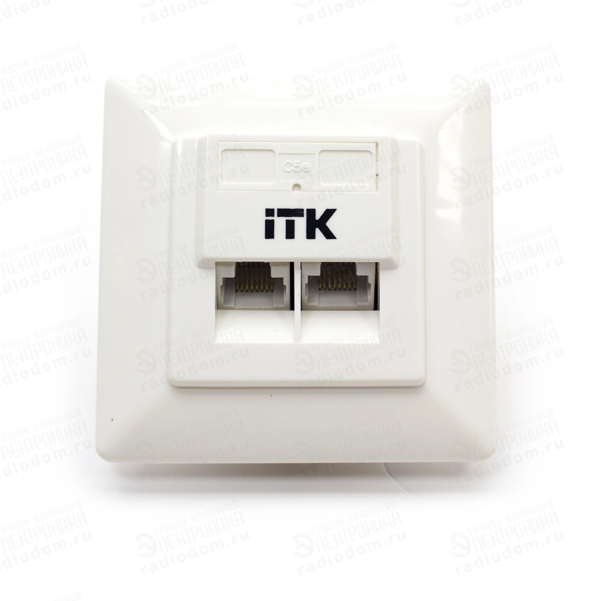 Розетка rj45 кат 5. Розетка rj45 2 порта.