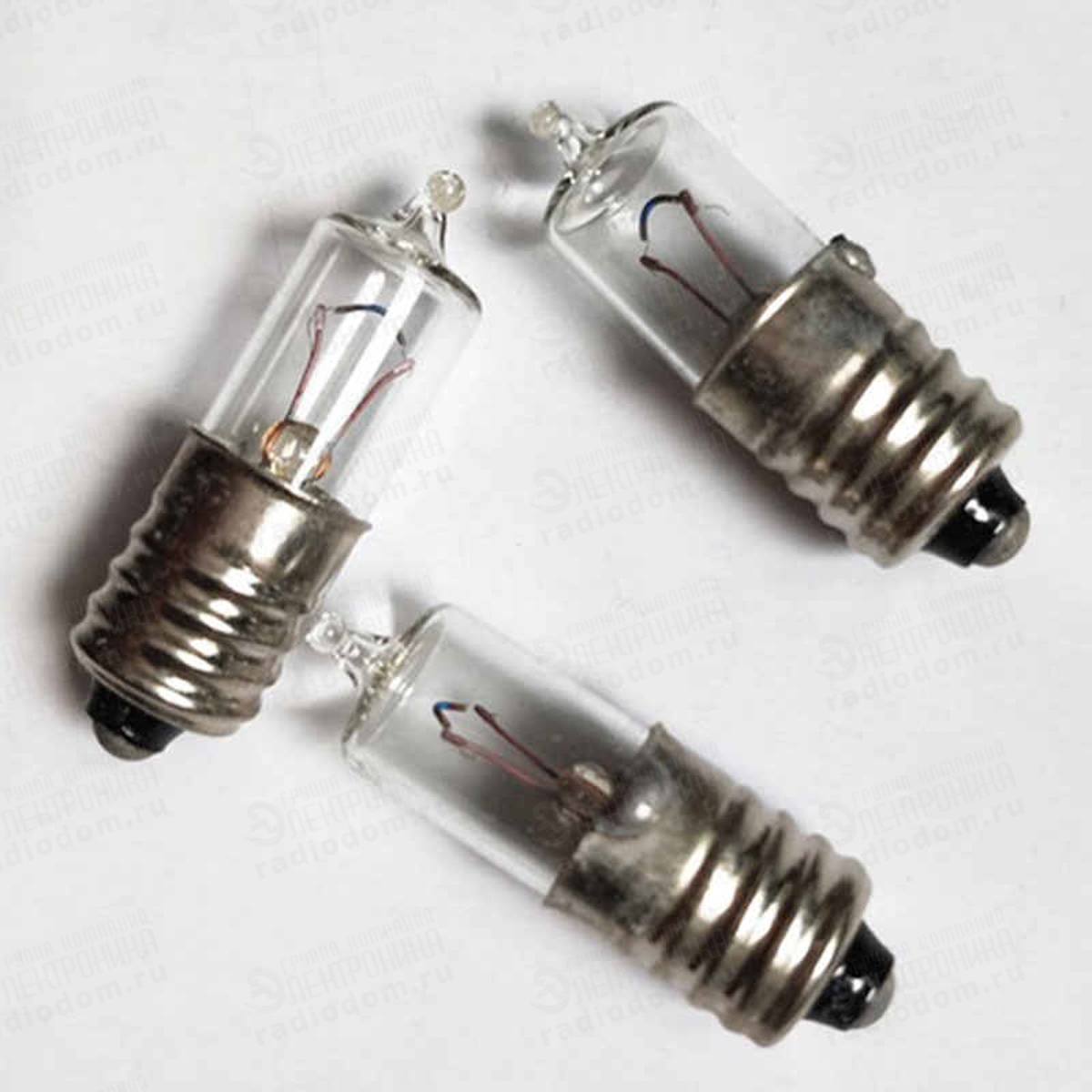 Лампа для фонарика 2 v 0.25a цоколь е10 led