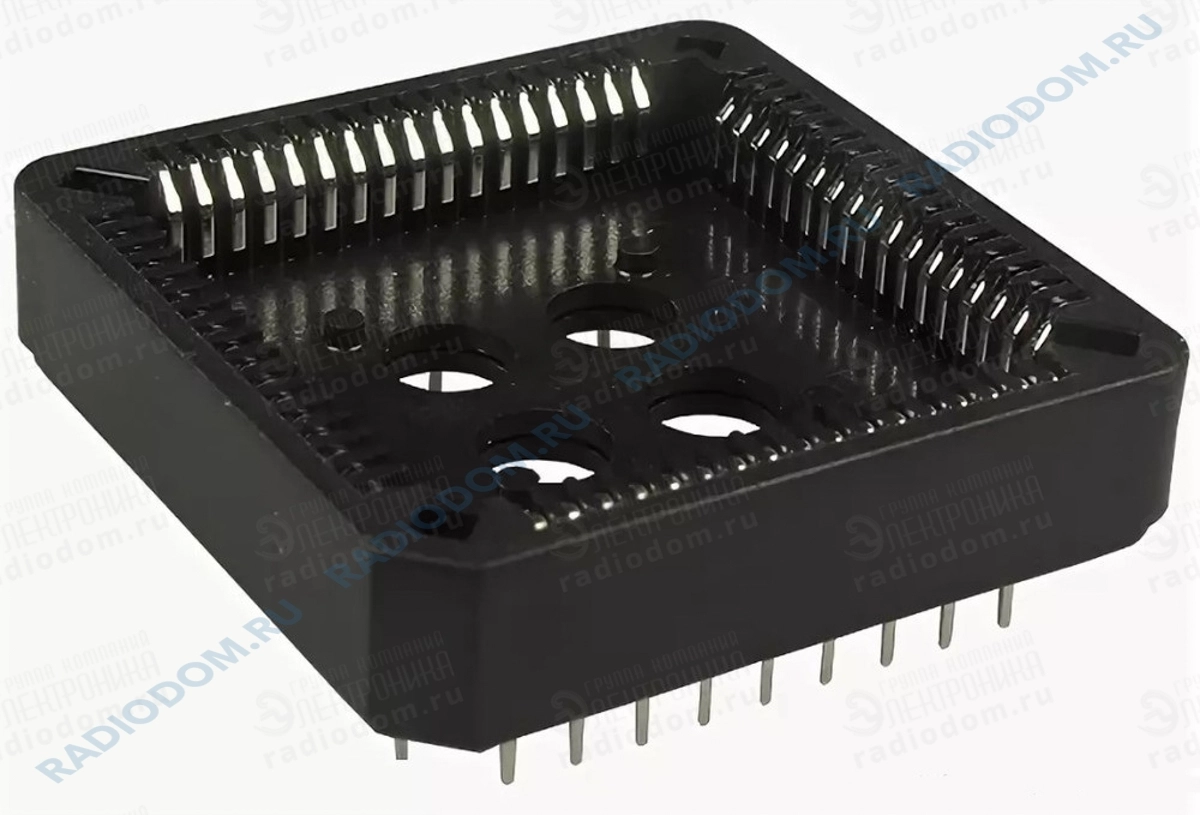 54. Plcc-84 (822473-7). Материал основа для микросхем. 54mm). Панелька scs-8.